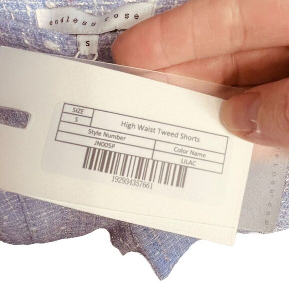 Endless Rose Cropped Tweed Jacket & High Waist Tweed Shorts - Picture 10 of 15